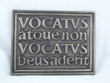 Vocatus Plaque Wall Hanging from Wild Goose Studio  WBWG115.2