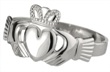 Men's Sterling Silver Claddagh Ring WBS2272